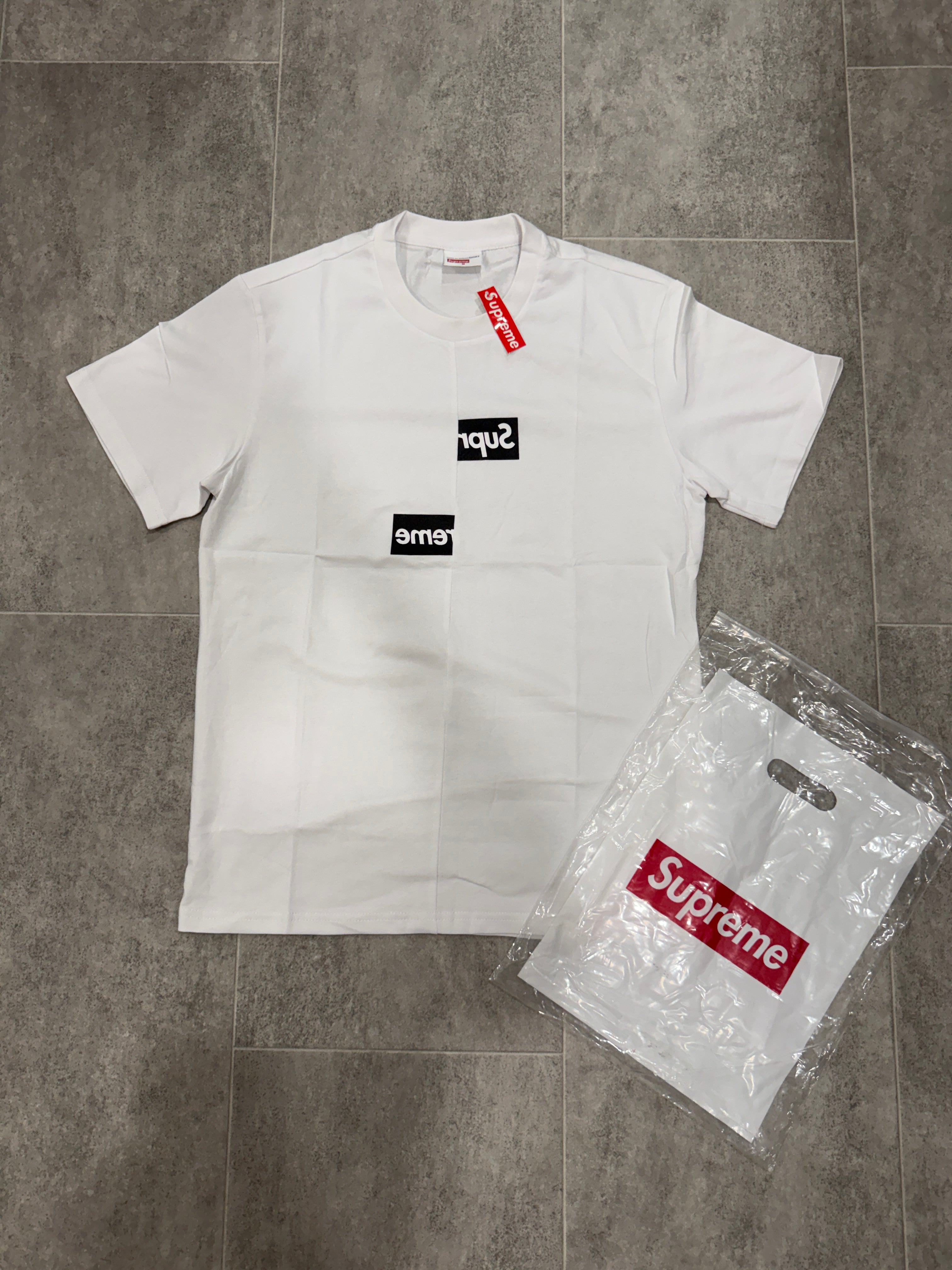 White split Logo Shirt