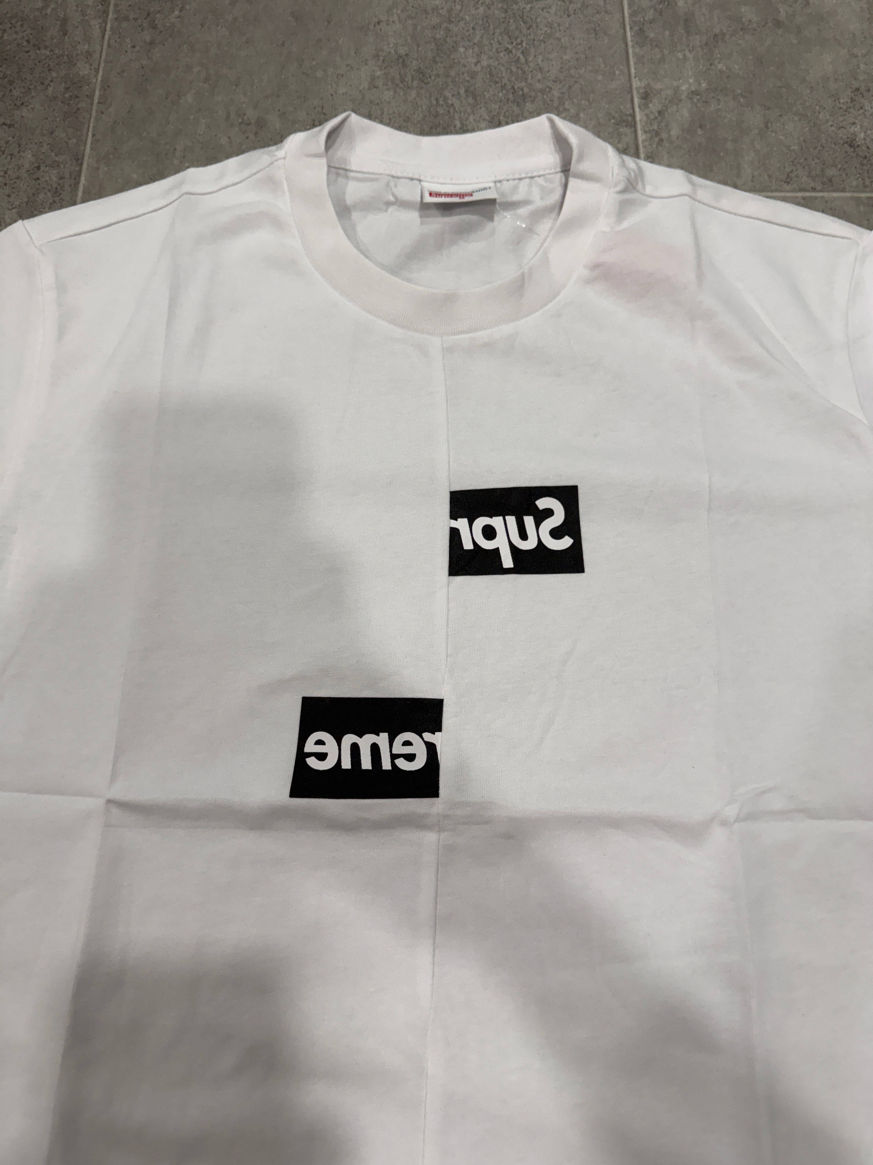 White split Logo Shirt