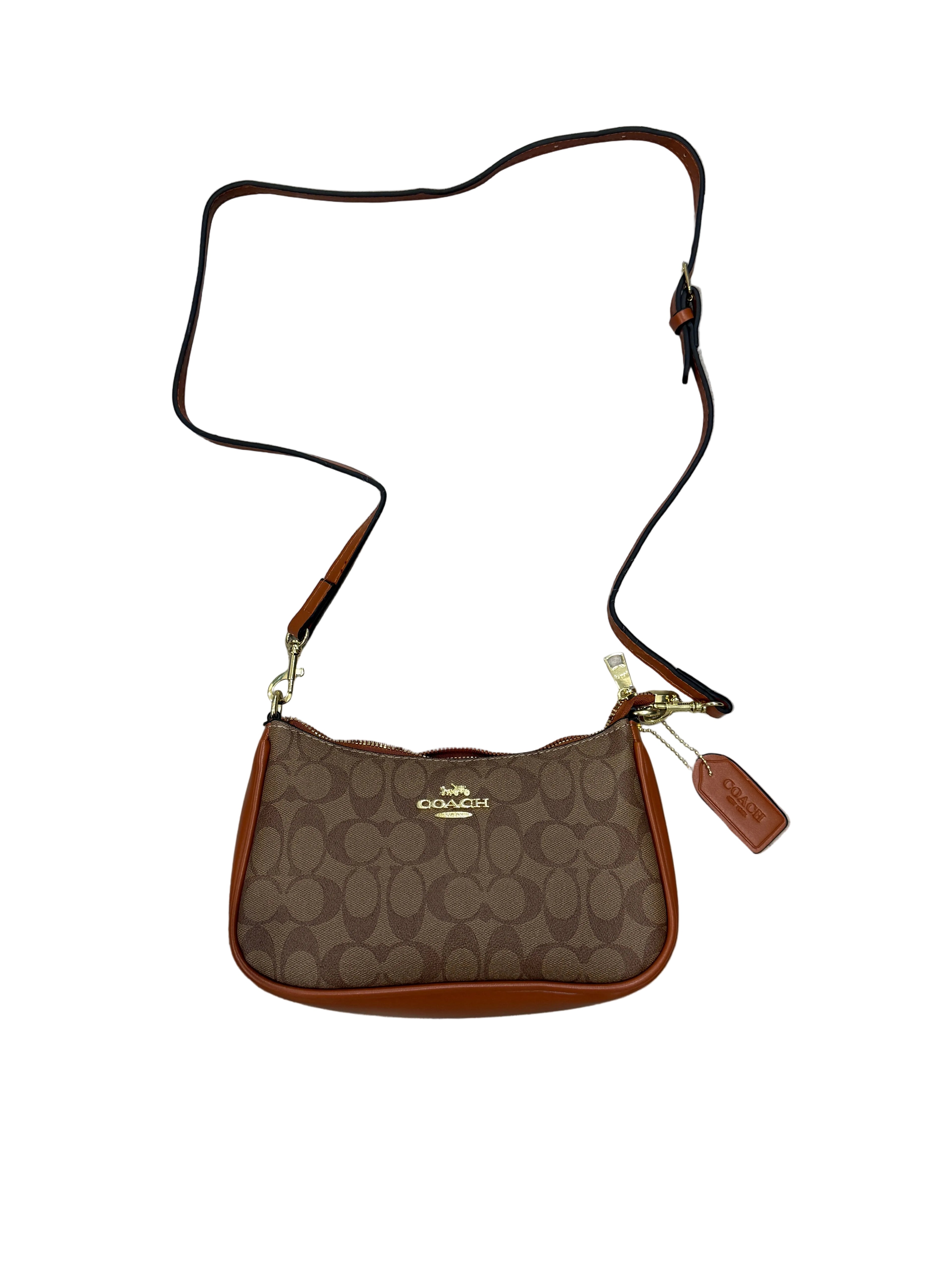 Brown C purse