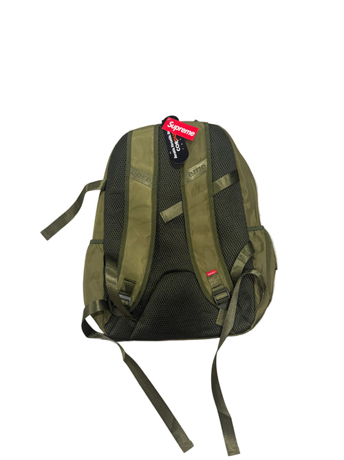Green backpack