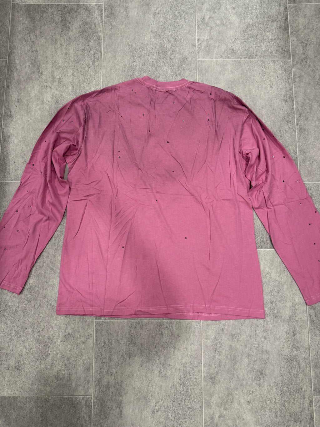 Pink Rhinestone Long sleeve