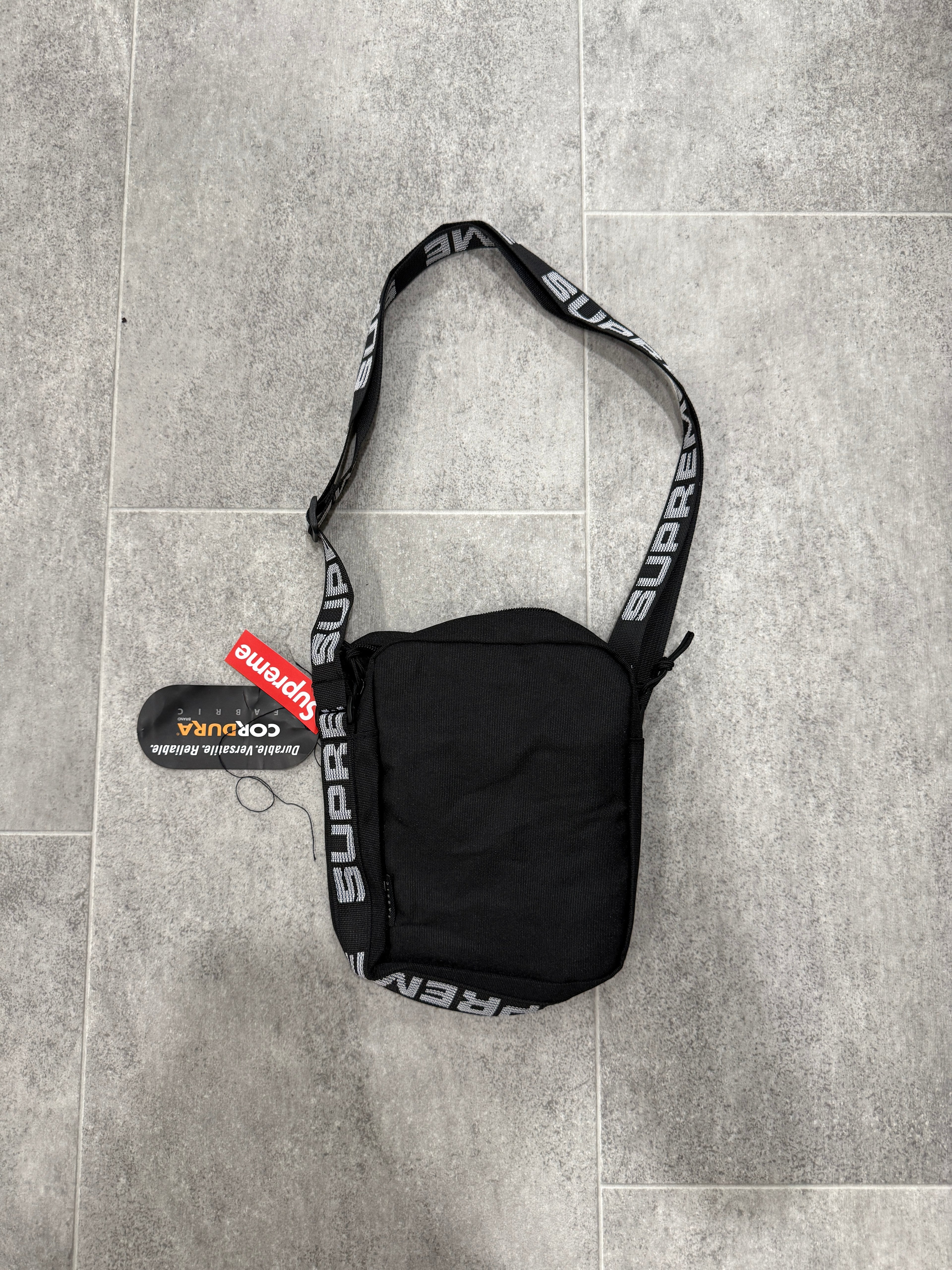 Black shoulder bag