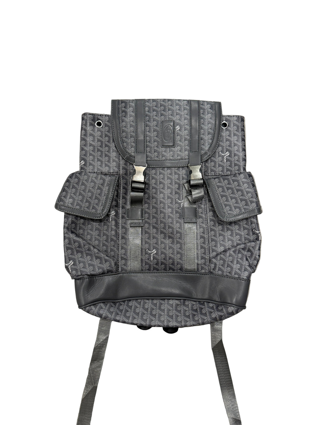 Grey pattern Backpack