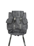 Grey pattern Backpack