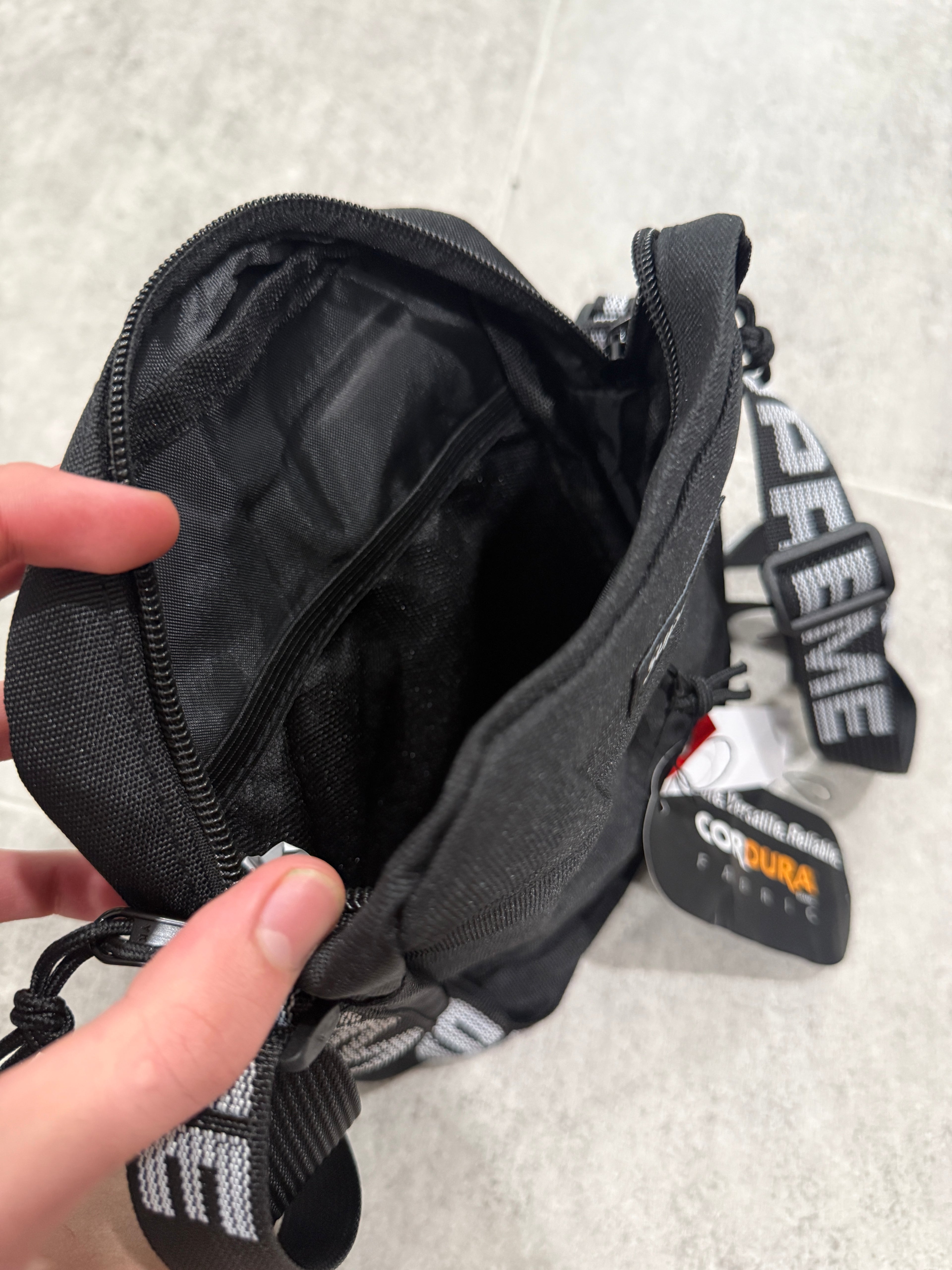 Black shoulder bag