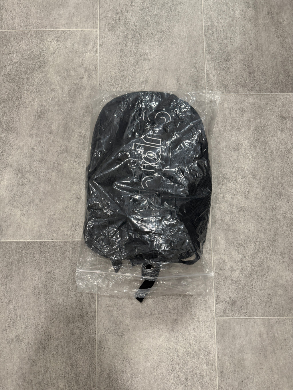 Black backpack
