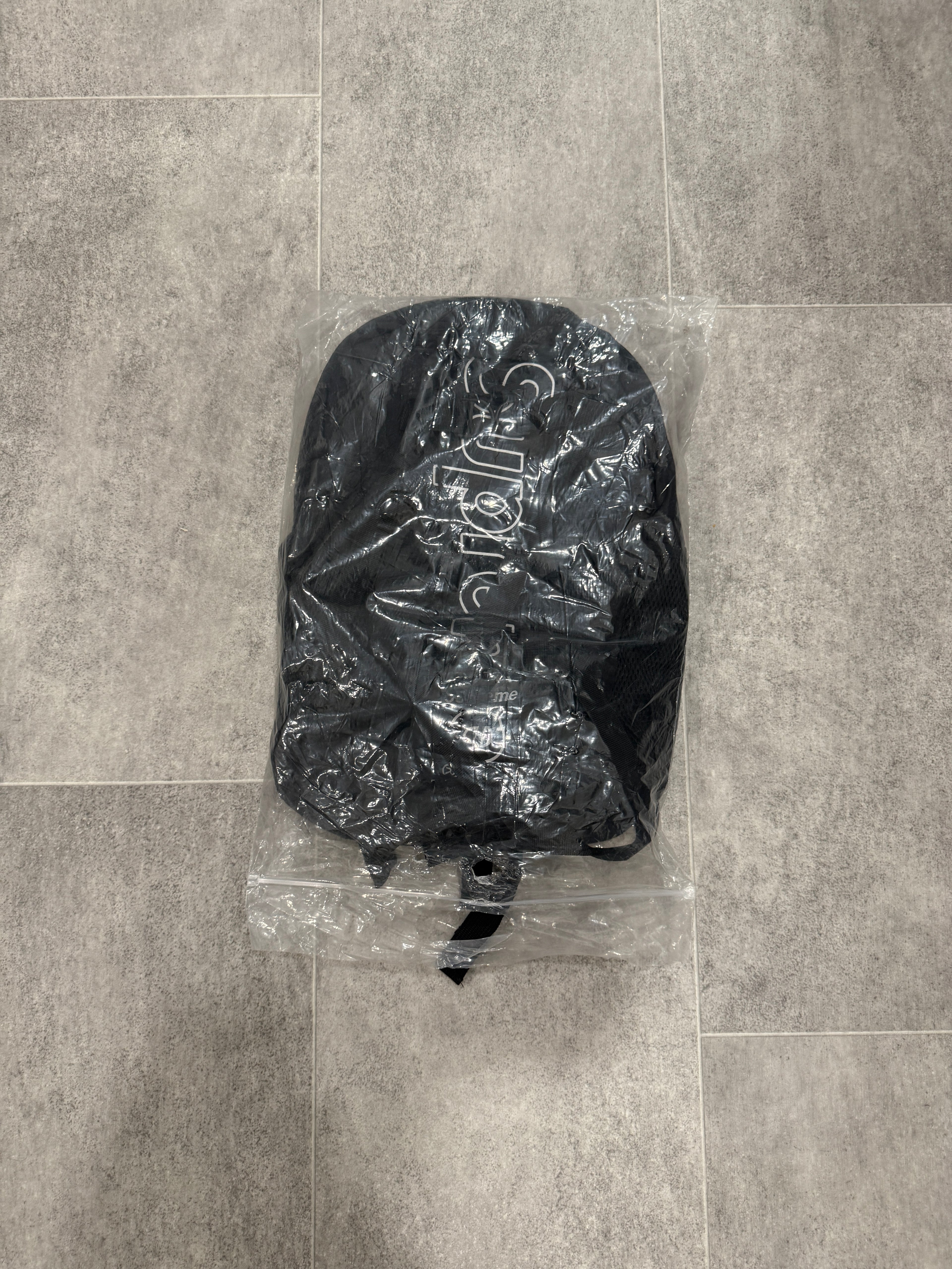 Black backpack