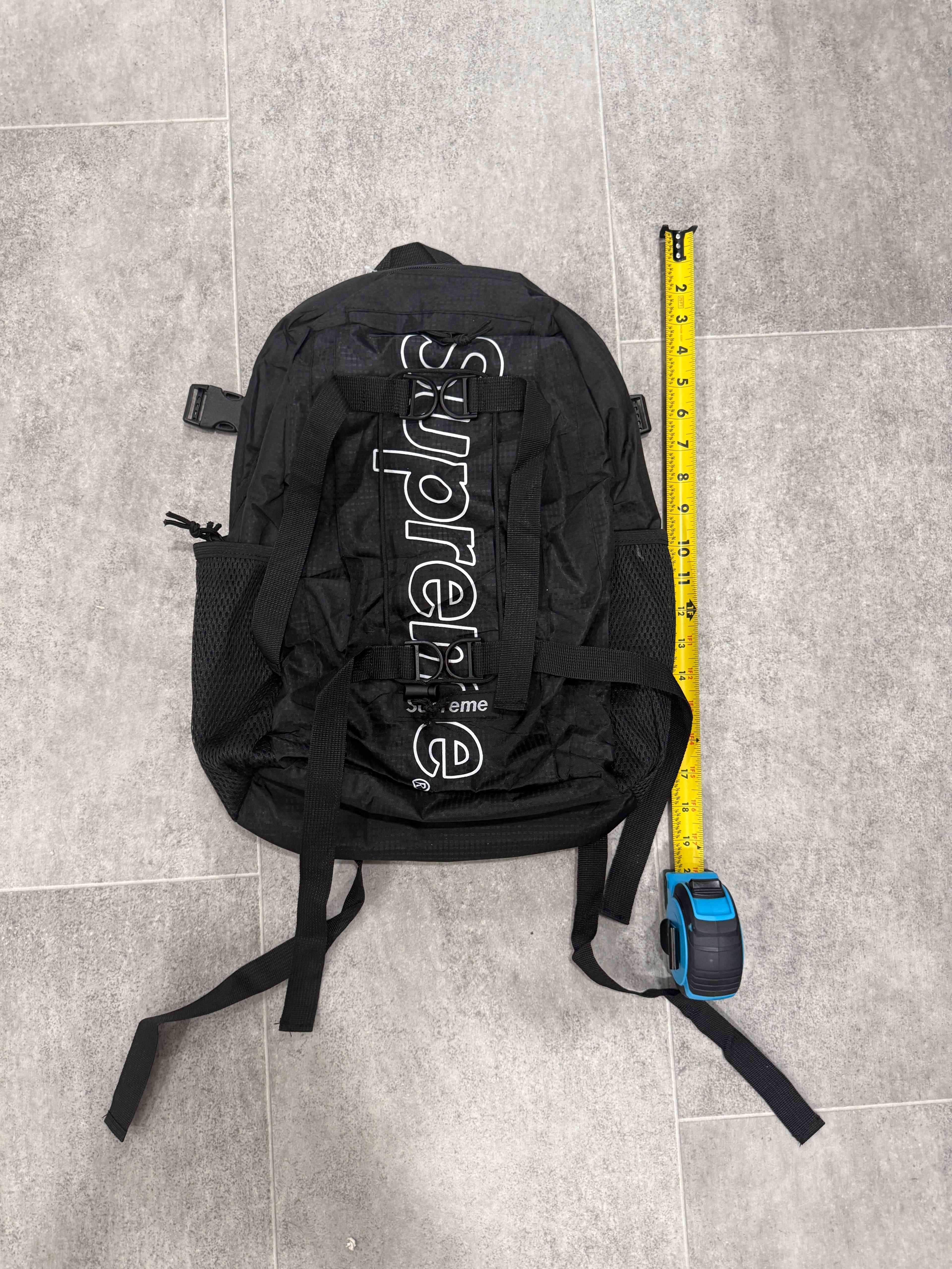 Black backpack