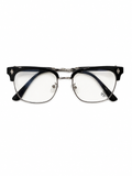 Black and Chrome glasses