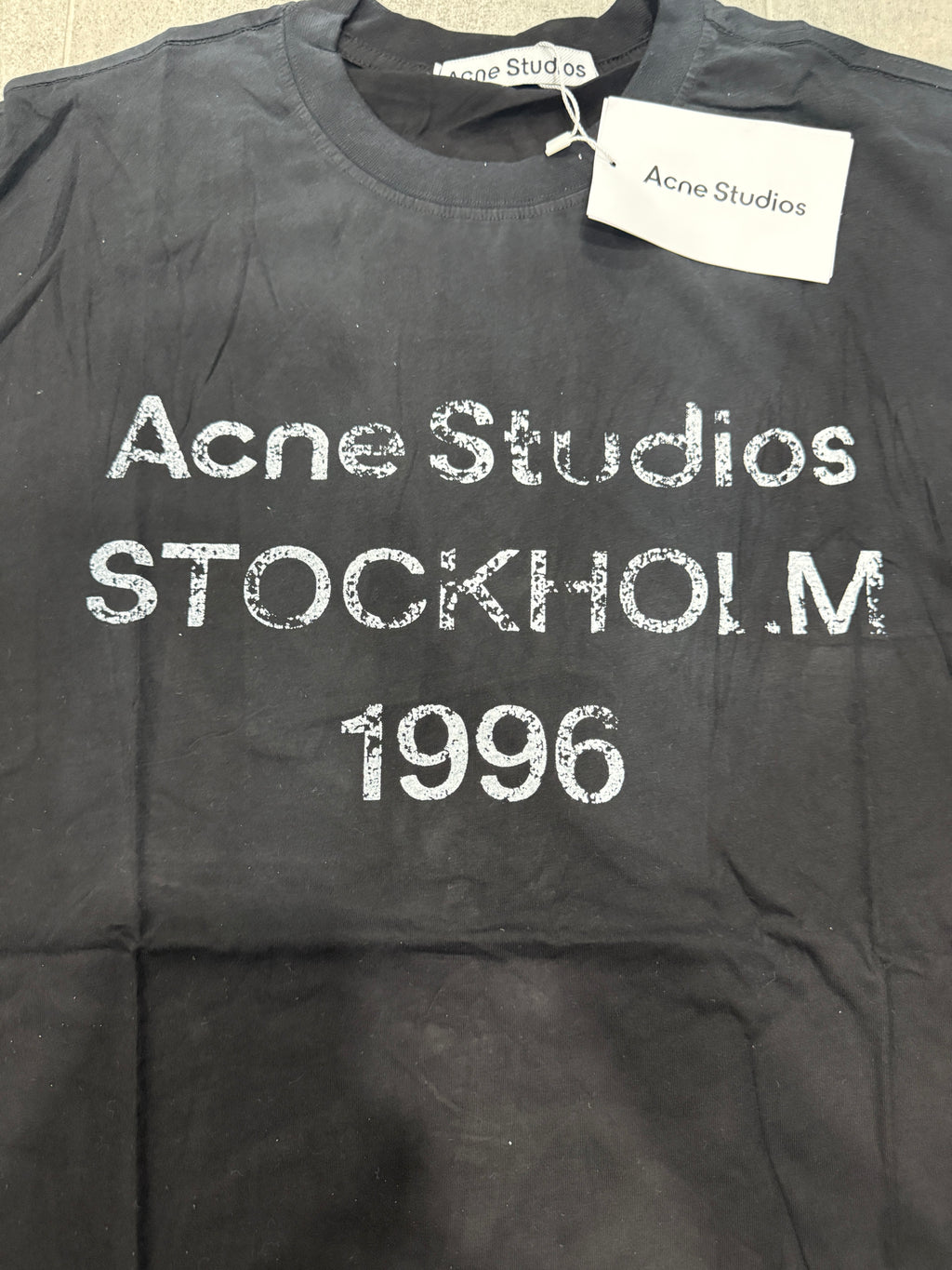 Black Shirt white text