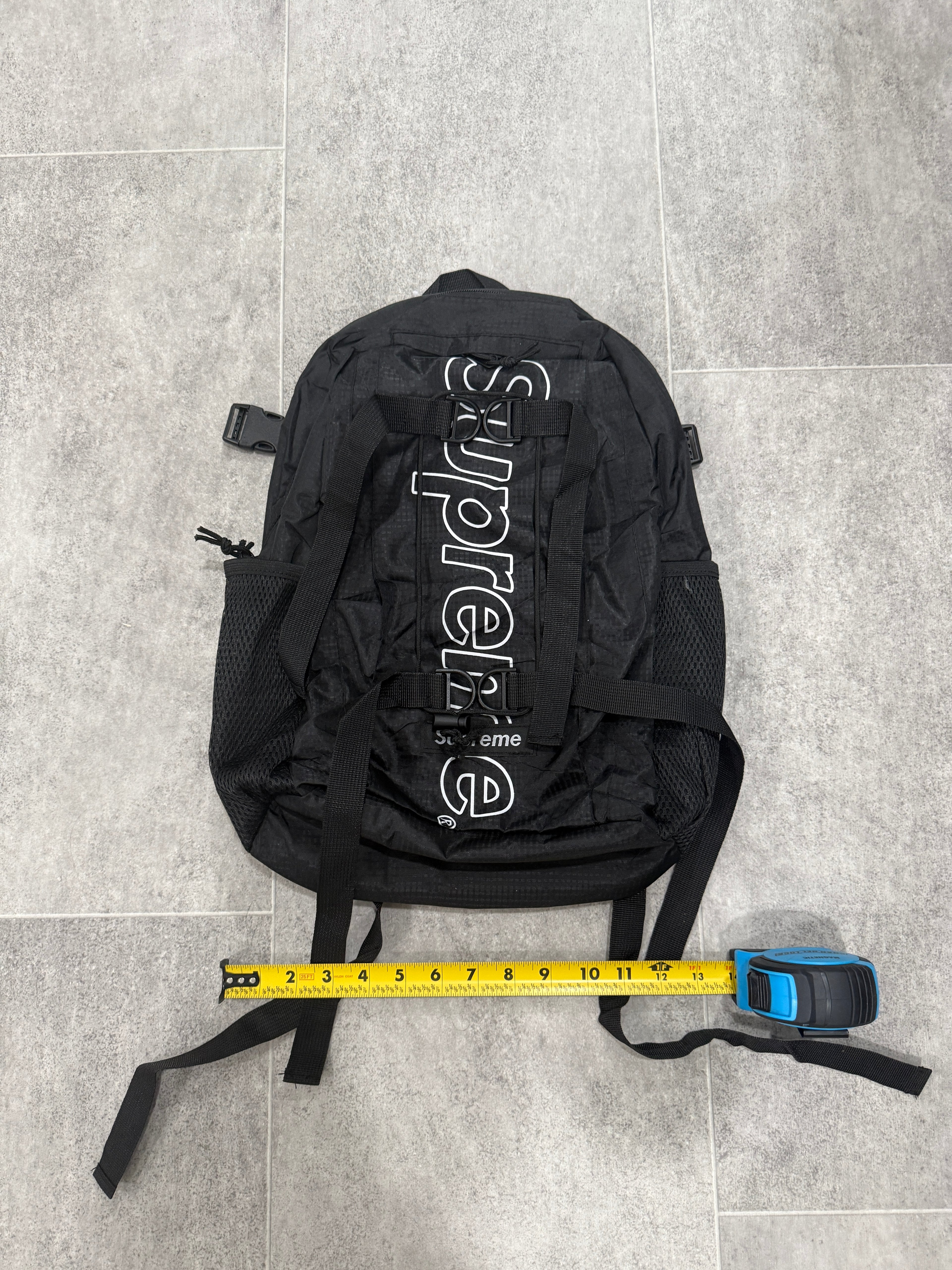 Black backpack