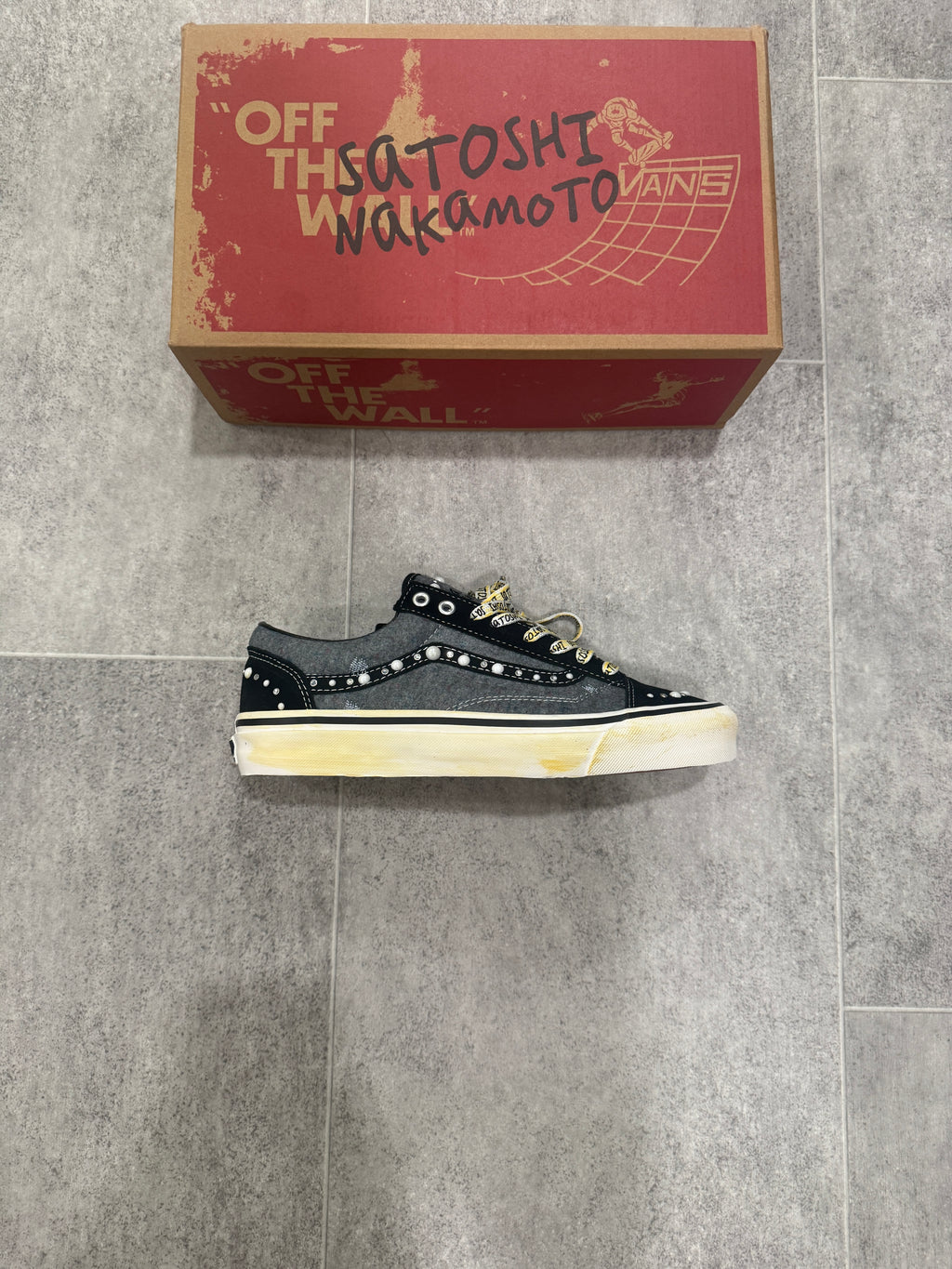 Grey Pearl shoes