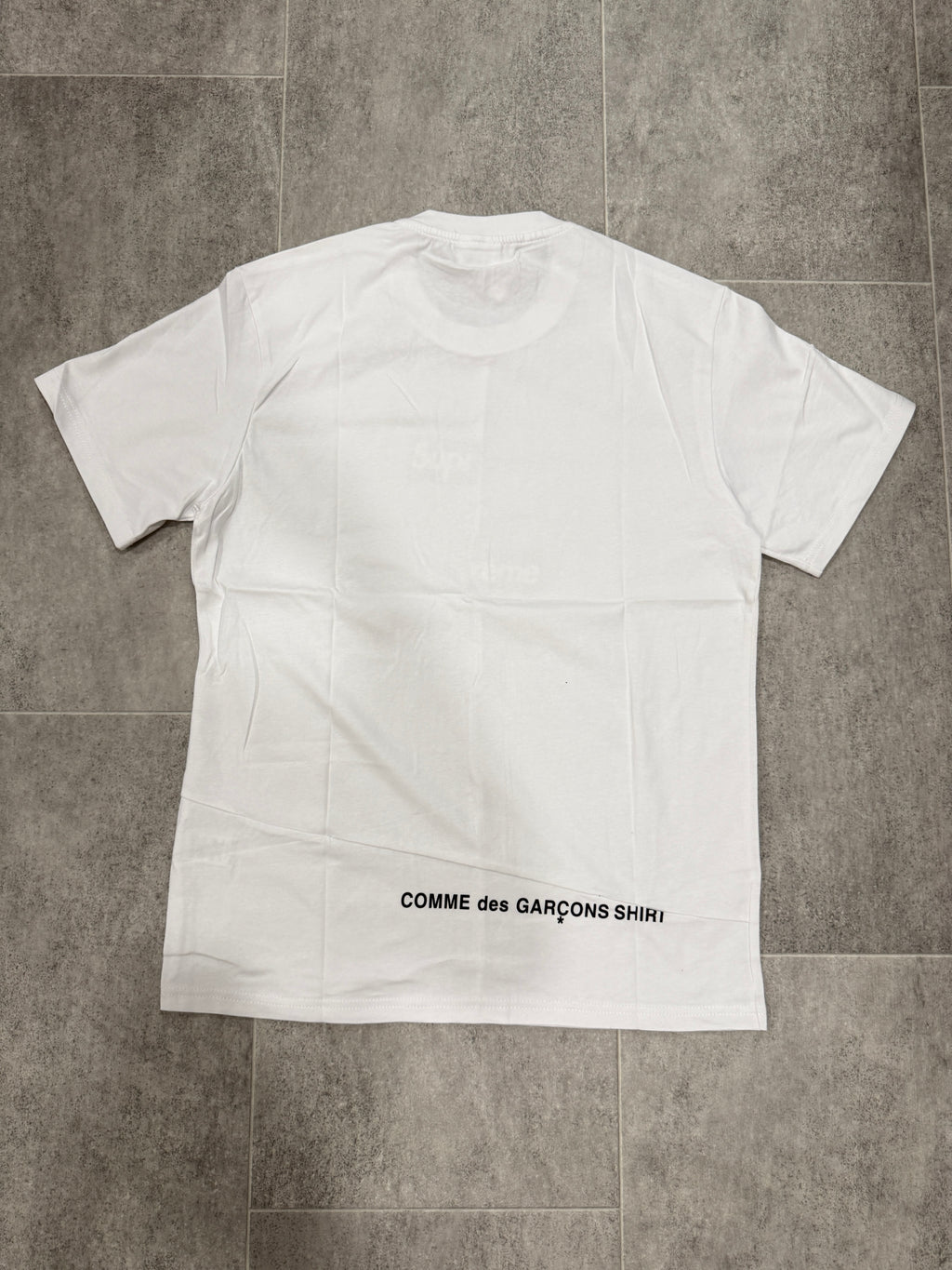 White split Logo Shirt