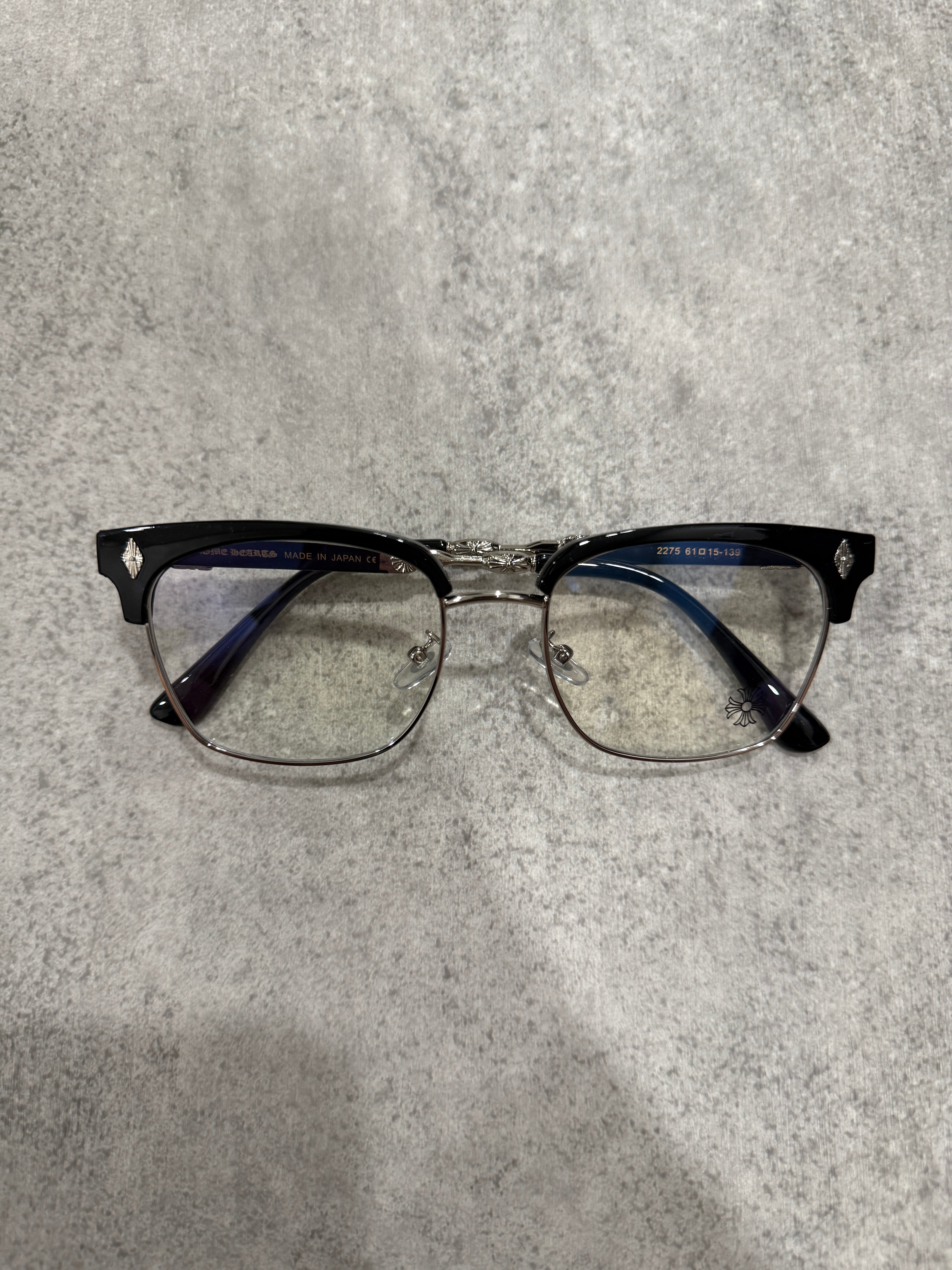 Black and Chrome glasses