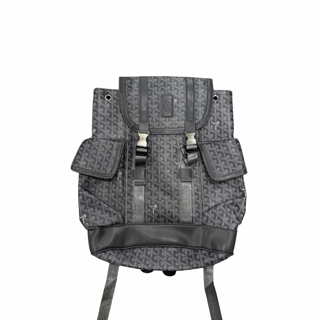 Grey pattern Backpack