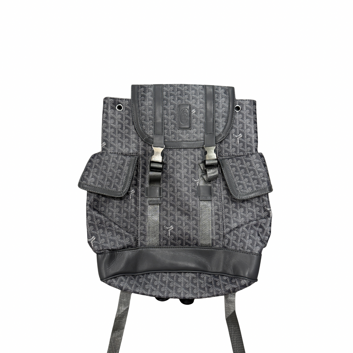Grey pattern Backpack